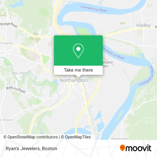 Ryan's Jewelers map
