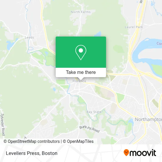 Levellers Press map