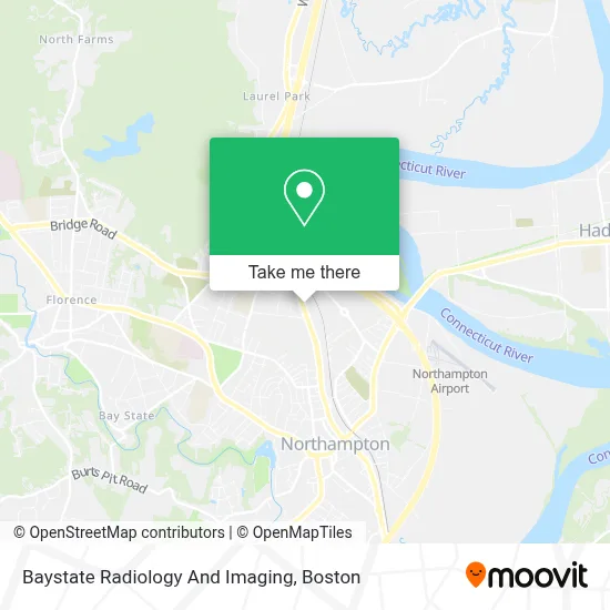Baystate Radiology And Imaging map