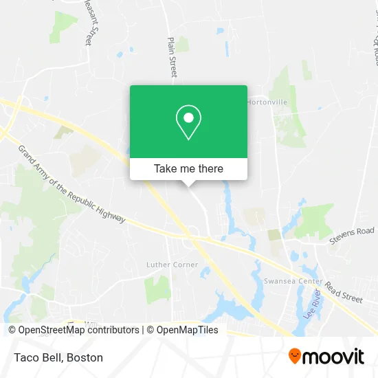 Taco Bell map