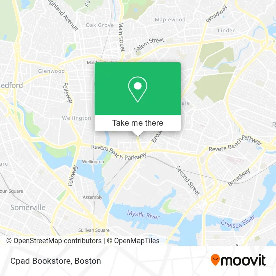 Cpad Bookstore map