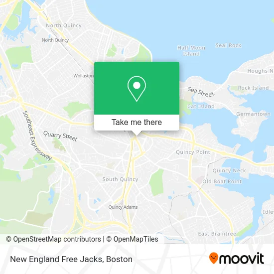 New England Free Jacks map
