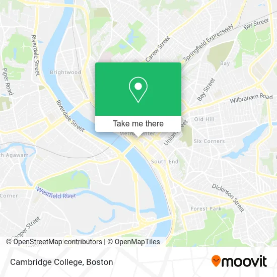 Cambridge College map