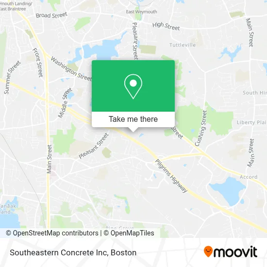 Southeastern Concrete Inc map