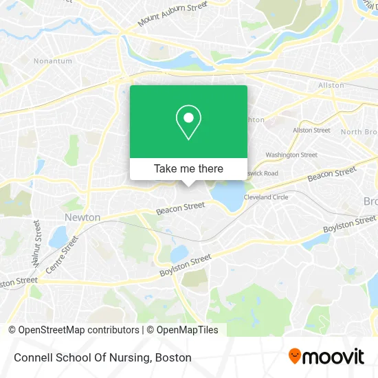 Connell School Of Nursing map