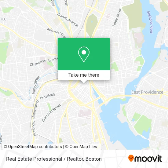 Real Estate Professional / Realtor map