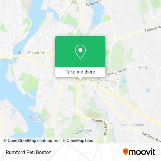Rumford Pet map