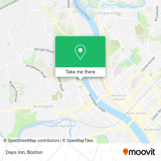Days Inn map