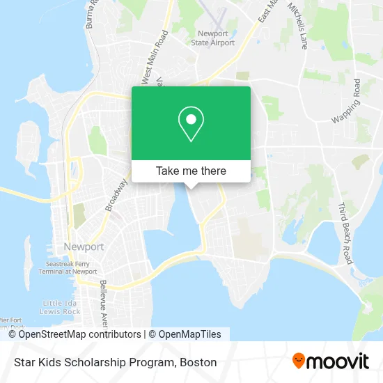 Star Kids Scholarship Program map