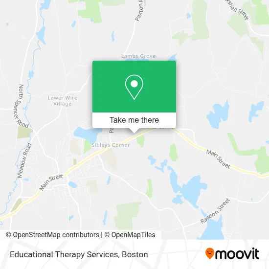 Educational Therapy Services map