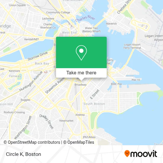 Circle K map