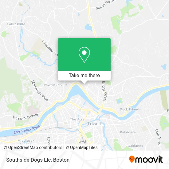 Southside Dogs Llc map