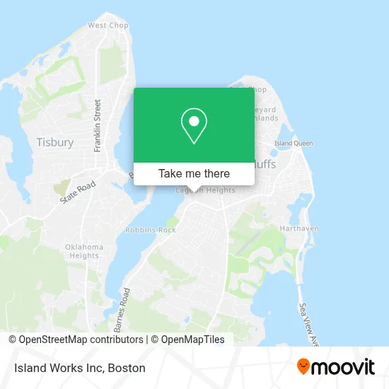 Island Works Inc map