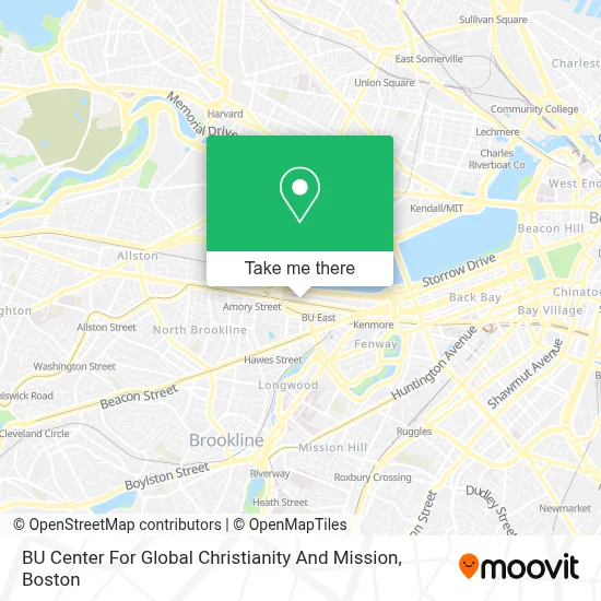 BU Center For Global Christianity And Mission map