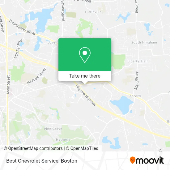Best Chevrolet Service map