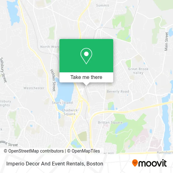 Imperio Decor And Event Rentals map