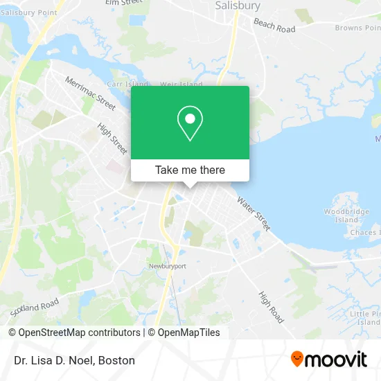 Dr. Lisa D. Noel map