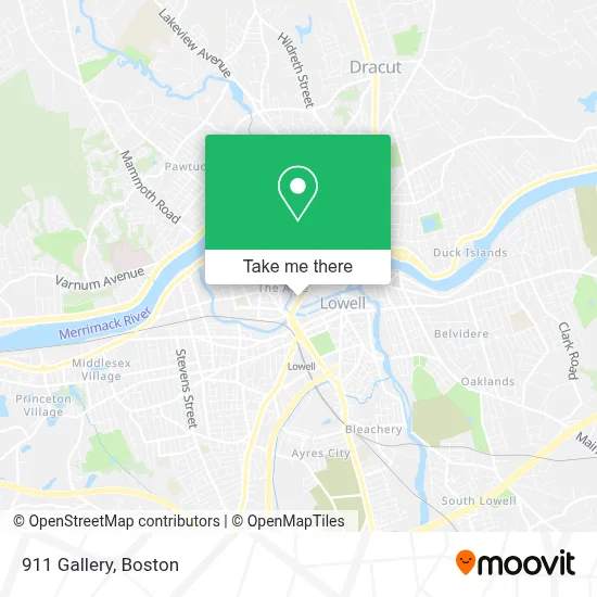 911 Gallery map
