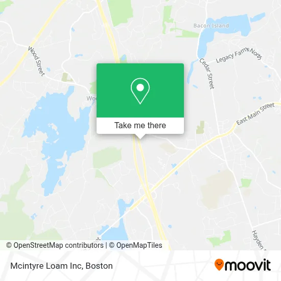 Mcintyre Loam Inc map