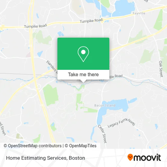 Home Estimating Services map