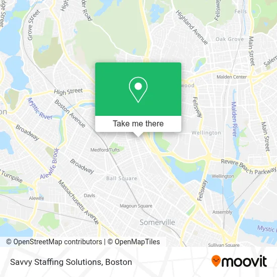 Savvy Staffing Solutions map
