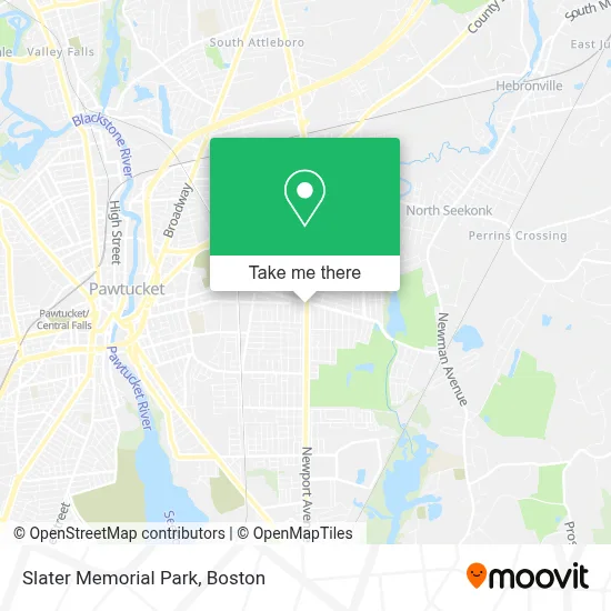 Slater Memorial Park map