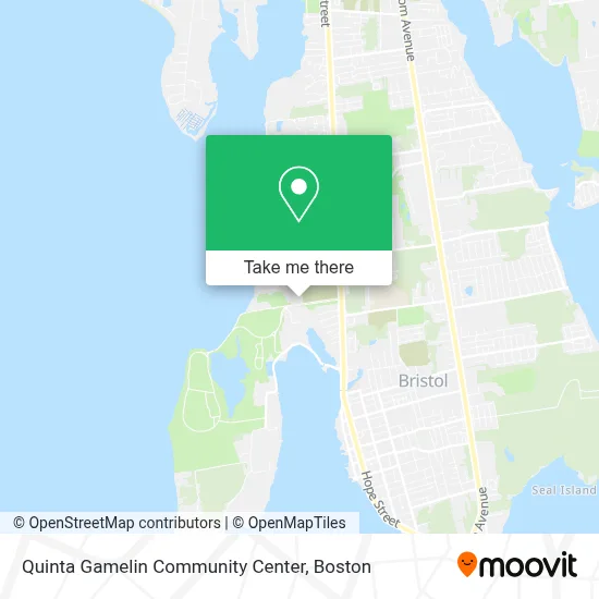 Quinta Gamelin Community Center map