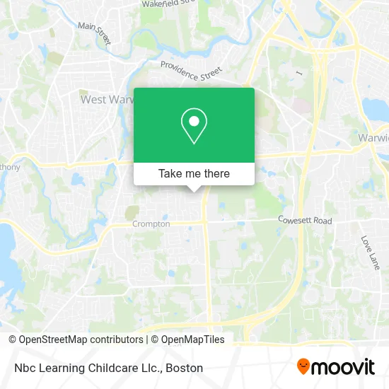 Nbc Learning Childcare Llc. map