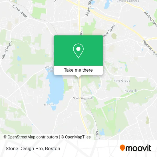 Stone Design Pro map