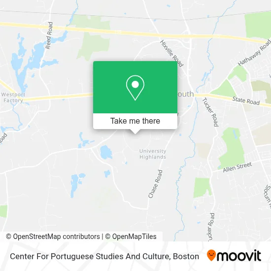 Center For Portuguese Studies And Culture map