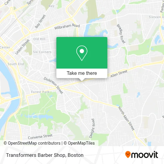 Transformers Barber Shop map