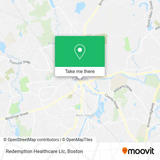Redemption Healthcare Llc map