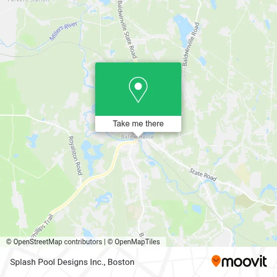 Splash Pool Designs Inc. map