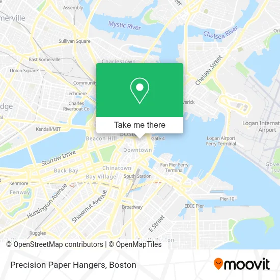 Precision Paper Hangers map