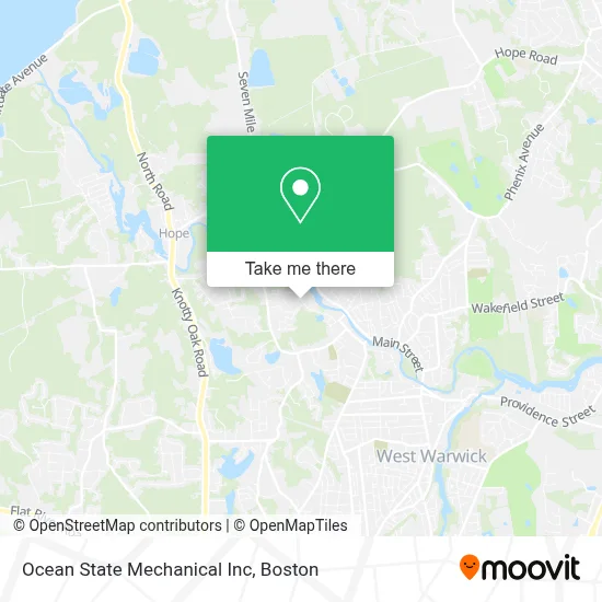 Ocean State Mechanical Inc map