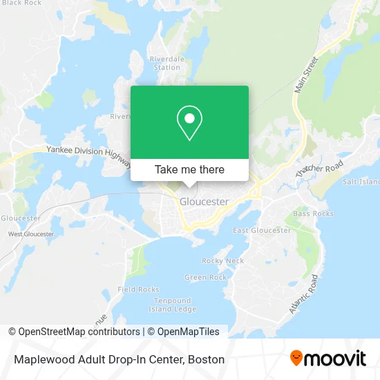 Maplewood Adult Drop-In Center map