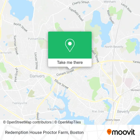 Redemption House Proctor Farm map