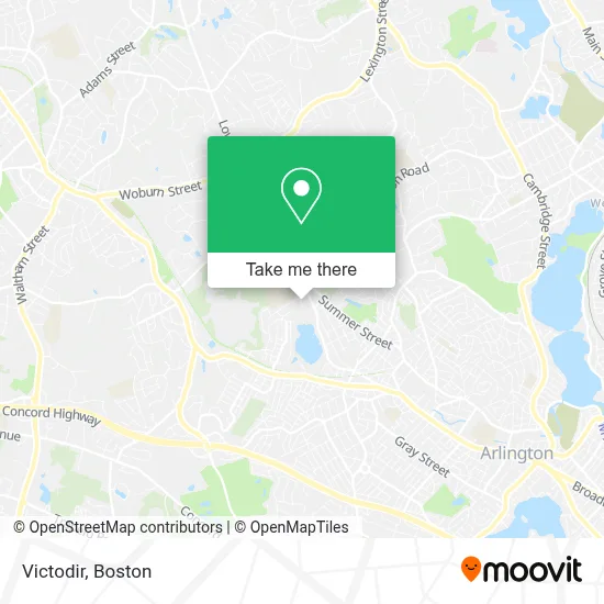 Victodir map