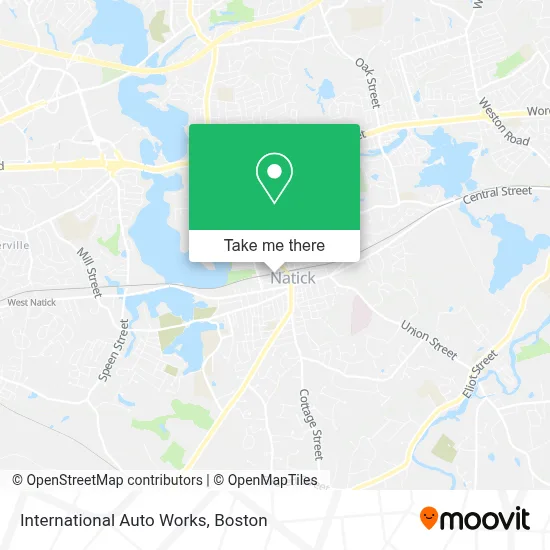 International Auto Works map