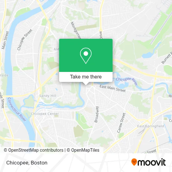 Chicopee map