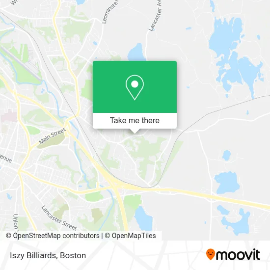Iszy Billiards map