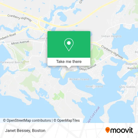 Janet Bessey map