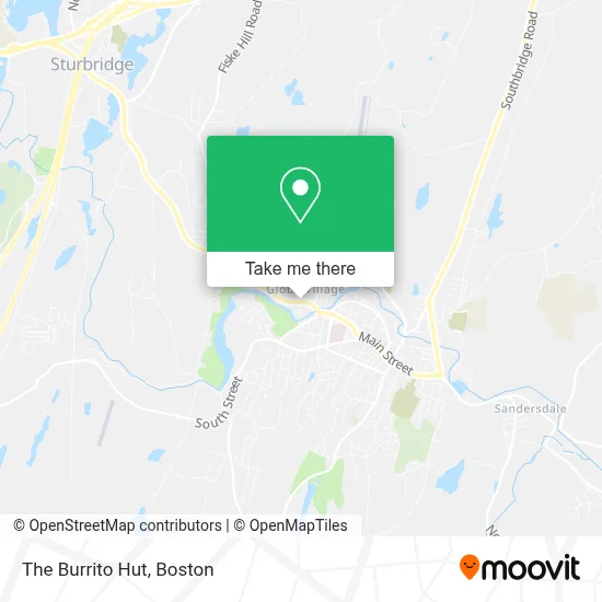 The Burrito Hut map