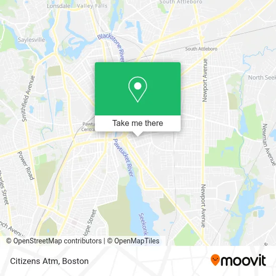 Citizens Atm map