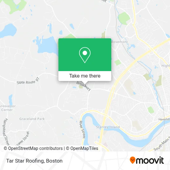 Tar Star Roofing map