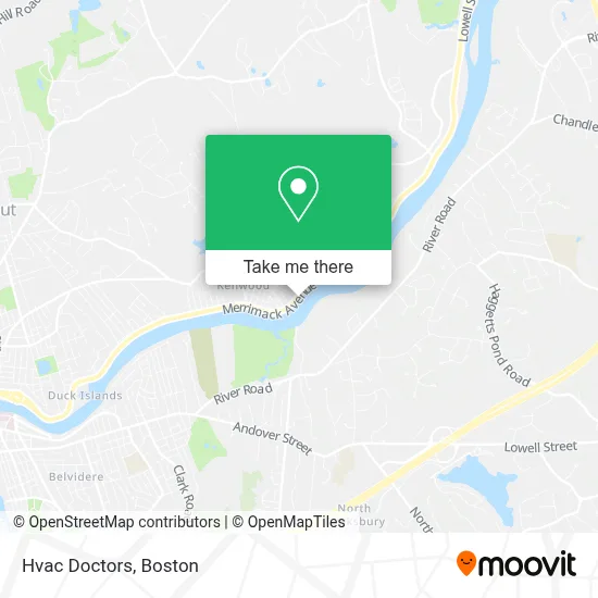 Hvac Doctors map
