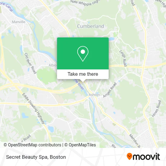 Secret Beauty Spa map