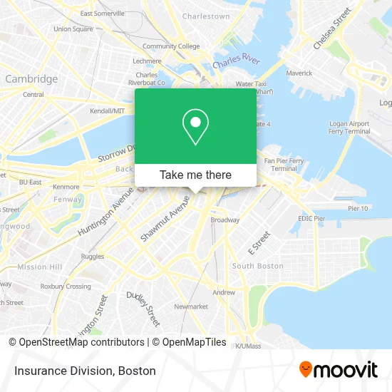 Insurance Division map