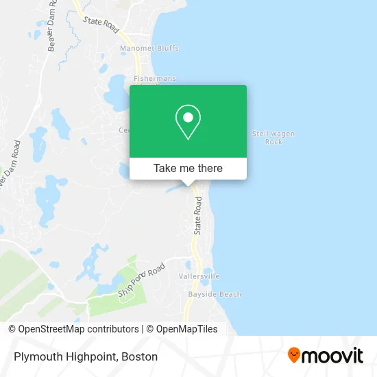 Plymouth Highpoint map