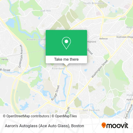 Aaron's Autoglass (Ace Auto Glass) map